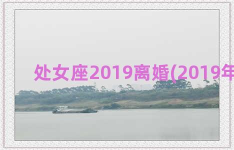 处女座2019离婚(2019年处女座)